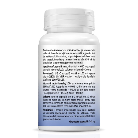 Myo-Inositol Cu Seleniu X 30Cps - Zenyth [1]