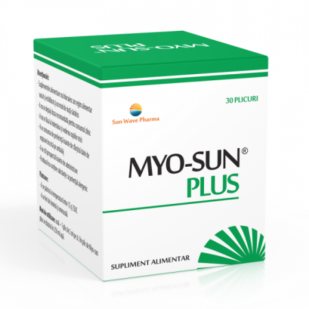 Vitamine Si Suplimente - Myo-Sun Plus, 30 plicuri, Sun Wave Pharma