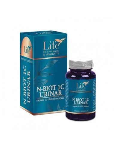 Merg la baie des... - N-Biot 1C Urinar, 30 capsule cu uleiuri esentiale