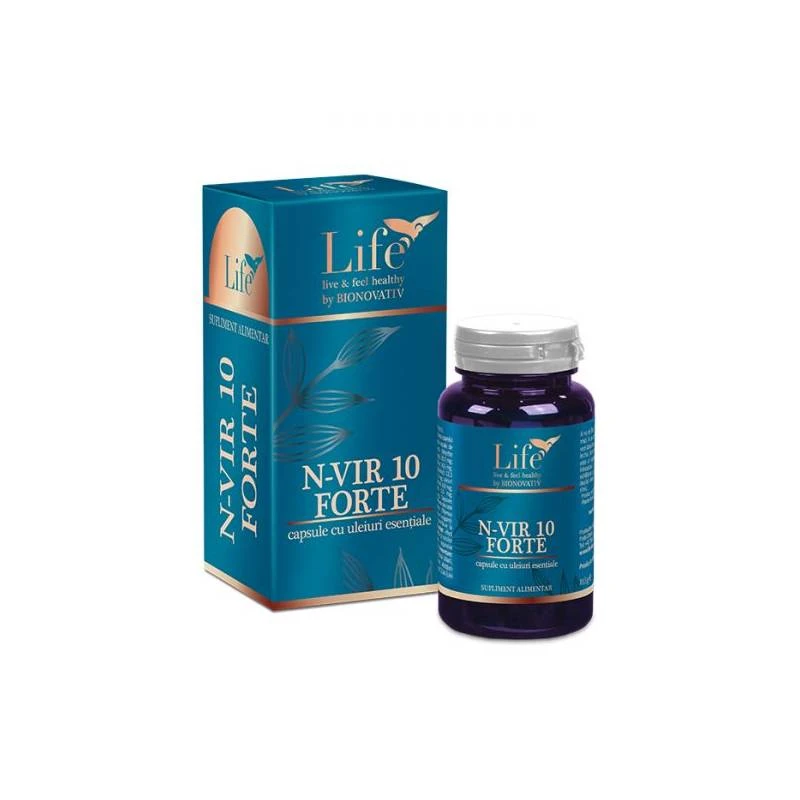Prieteni buni... - N-Vir 10 Forte, 30 capsule cu uleiuri esentiale