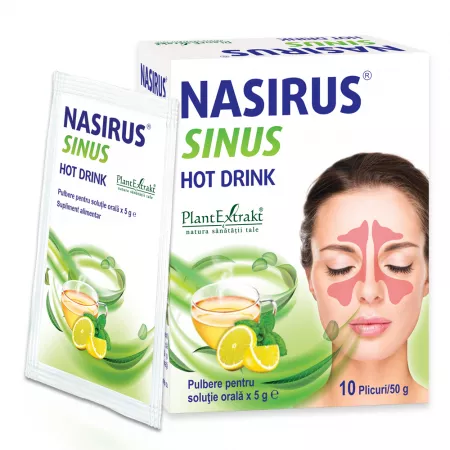 Raceala Si Gripa - Nasirus Sinus Hot drink, 10 plicuri