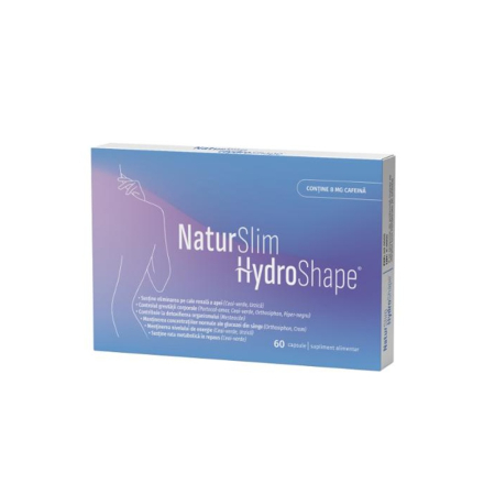 Vitamine si suplimente - NaturSlim HydroShape X 60Cps - NaturPharma
