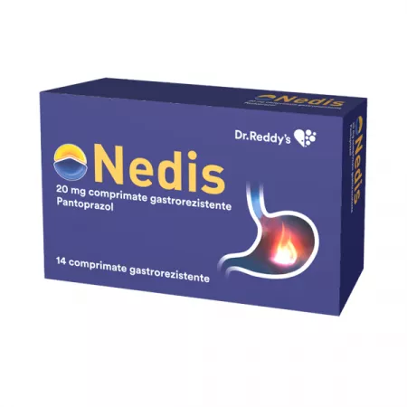Antiacide - Nedis 20Mg , 14 Comprimate
