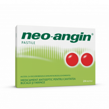 Sistemul Respirator - Neo-Angin, 24 Pastile