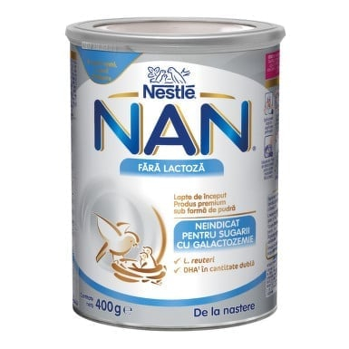 Diabet - Nestle Nan Fara Lactoza 400 g, Nestle Belgilux S.A
