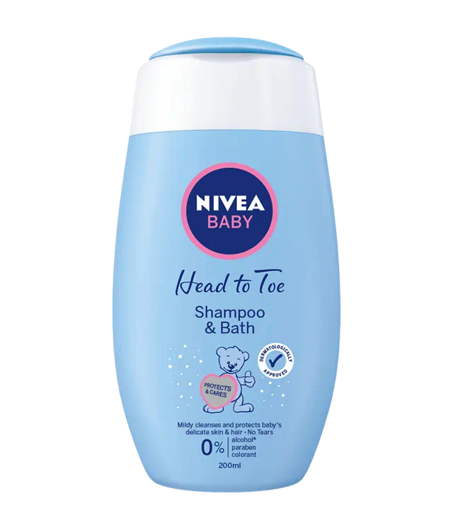 PRODUSE - Nivea Baby Sampon & spuma de baie, 200 ml