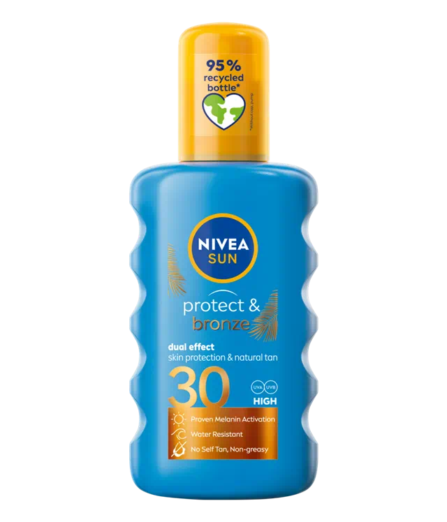 PRODUSE - Nivea Sun Spray Protectie Solara si Bronzare FPS 30 (85445), 200 ml