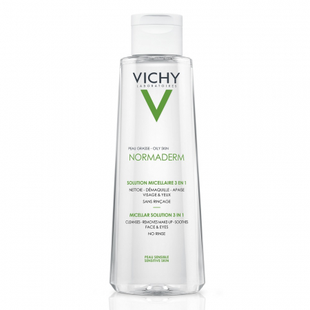 PRODUSE - Solutie Micelara 3 In 1 Pentru Tenul Sensibil Cu Imperfectiuni Normaderm X 200ML - Vichy