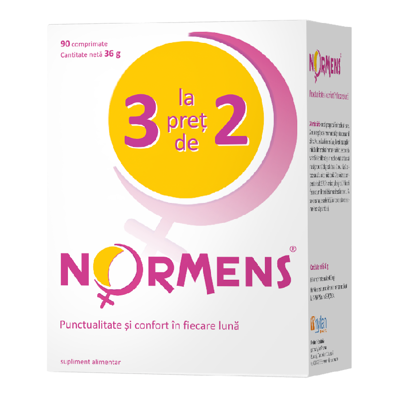 Altele - Normens, 30 comprimate, pachet 2+1