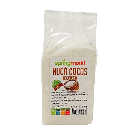 Alimente - Nuca cocos razuit, 200 g