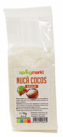 Alimente - Nuca cocos razuit, 70 g