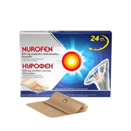 Reumatologie si Traumatisme - Nurofen 200Mg Emplastru Medicamentos X 2 Bucati