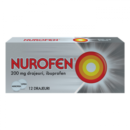 Sistemul Respirator - Nurofen 200Mg X 12 Drajeuri