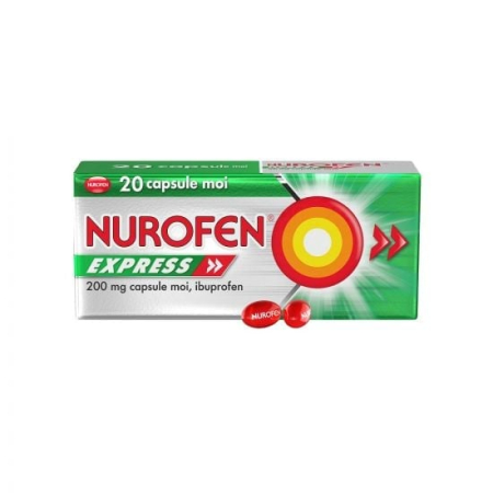 Sistemul Respirator - Nurofen Express 200Mg X 20 Capsule Moi