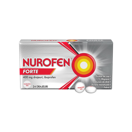 Medicamente OTC - Nurofen Forte 400mg x 24dr W65943003