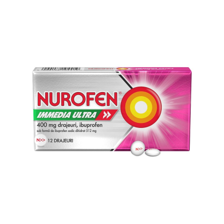 Alte medicamente OTC - Nurofen Immedia Ultra  400 mg x 12dr.