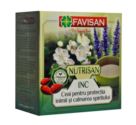 Somn liniștit - Nutrisan INC Ceai pentru protectia inimii si calmarea spiritului, 50 g
