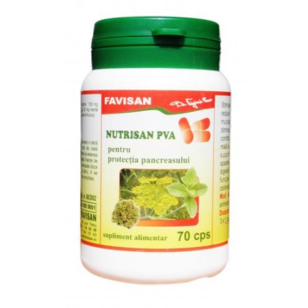 Enzime digestive - Nutrisan Pva 70 capsule Favisan