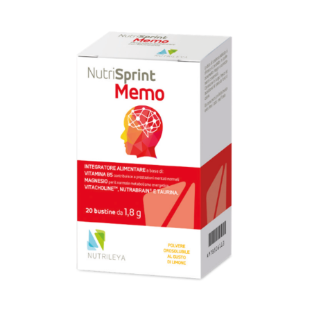 Vitamine si suplimente - NutriSprint Memo X 20Plicuri