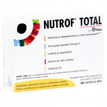 PRODUSE - Nutrof Total, 30 capsule moi