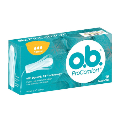 Vitamine Si Suplimente - O.B. Procomfort Normal 16 tampoane, Johnson & Johnson