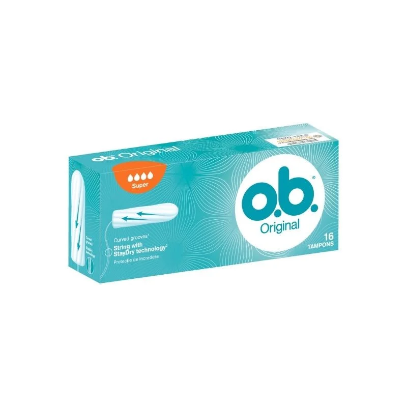 Aparatul Genital - O.B. Procomfort Super 16 tampoane, Johnson & Johnson