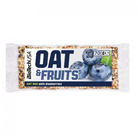 PRODUSE - Oat & fruits blueberries, 70 g