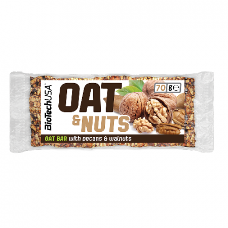 PRODUSE - Oat & nuts pecan baton, 70 g