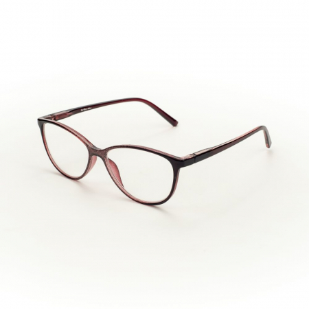 PRODUSE - Ochelari de citit Brilo 146B +3.25, Visiniu