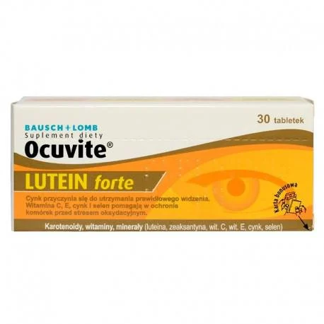 Suplimente alimentare - Ocuvite LUTEIN forte, 30 capsule