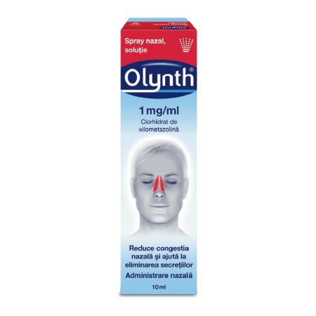 Sistemul Respirator - Olynth 1 Mg/Ml Spray Nazal, Solutie, 10 Ml