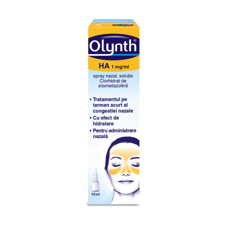 Solutii nazale - Olynth HA 0,1% spray nazal x 10ml