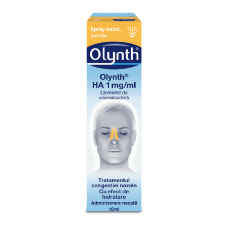 Sistemul Respirator - Olynth Ha 1Mg/Ml Spray Nazal Solutie X 10Ml