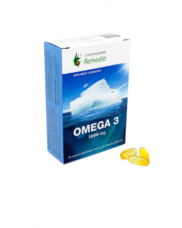 Circulatie periferica deficitara - Omega 3 1000 mg
