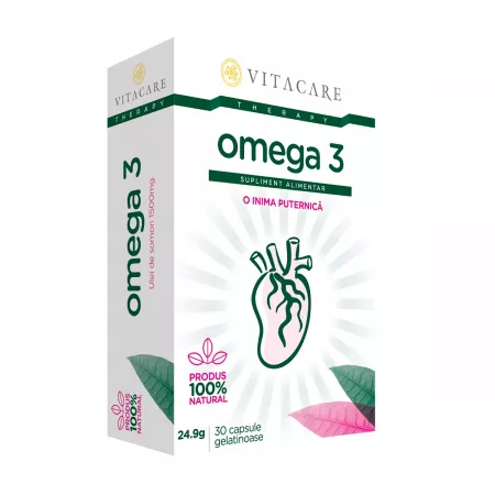 Biliar și hepatic - Omega 3 , 30 capsule