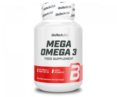 PRODUSE - Mega omega 3, 90 capsule moi gelatinoase