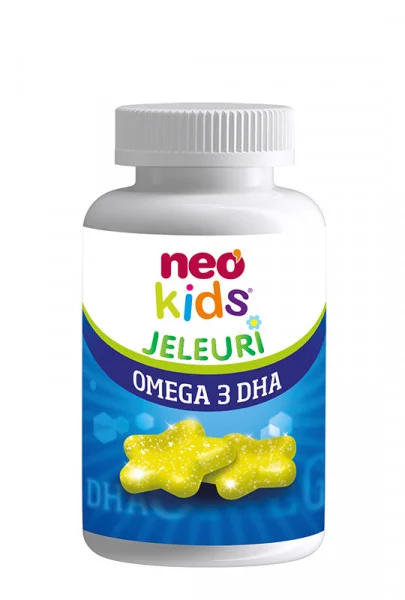 Suplimente alimentare copii - Omega3 Dha Neo Kids , 30 Jeleuri