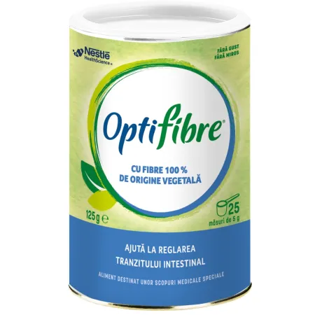 Multivitamine si minerale adulti - Optifibre 125 g Nestle Romania
