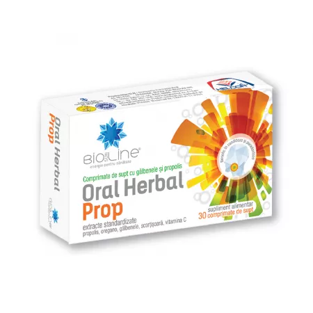 Altele - Oral Herbal Prop, 30 comprimate de supt