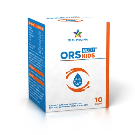 Multivitamine si minerale copii - Orsbleu Kids Bleu Pharma 10 plicuri