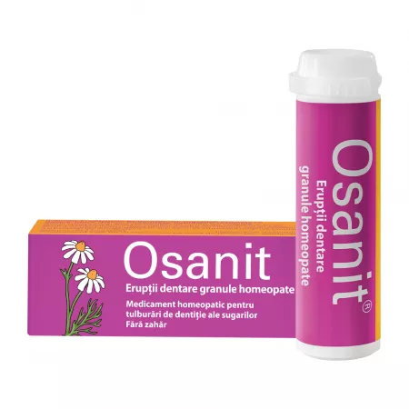 Mama si copilul - Osanit Eruptii Dentare Granule Homeopate, 7,5 G