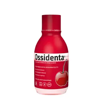 De toate cele.... - Ossidenta apa de gura cu aroma de cirese si menta, 250 ml