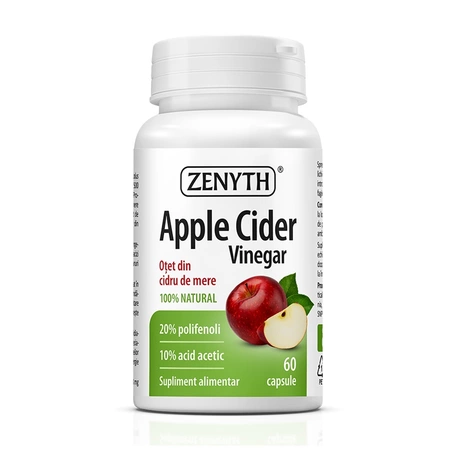 Vitamine Si Suplimente - Oțet din Cidru de Mere Zenyth 60 capsule