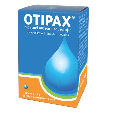 Analgezice - Otipax Picaturi Auriculare, Solutie, 16 G