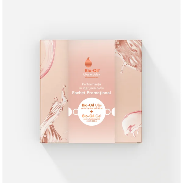 Dermato-cosmetice - Pachet Ulei pentru îngrijirea pielii 125 ml + Gel pentru îngrijirea pielii uscate 200 ml