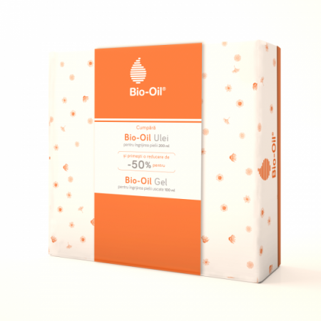 Altele - Ulei Pentru Ingrijirea Pielii Bio-Oil, 200ML+ Gel Pentru Ingrijirea Pielii Uscate Bio-Oil, 100ML Cu 50% Reducere