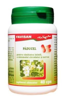 Reglarea tensiunii - Păducel 40 capsule Favisan
