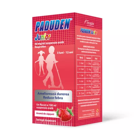 Medicamente OTC - Paduden Junior , 40 Mg/Ml , 100 Ml