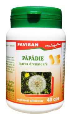 Controlul Greutatii - Papadie Favisan 40 capsule
