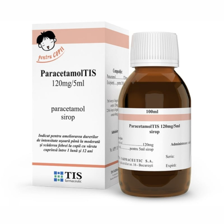 Sistemul Respirator - Paracetamol Tis 120Mg/5Ml Sirop X 100Ml